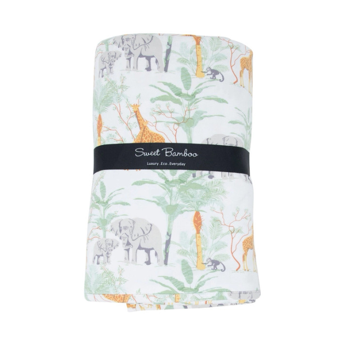 Big Kid Blanket | George's Jungle | Sweet Bamboo