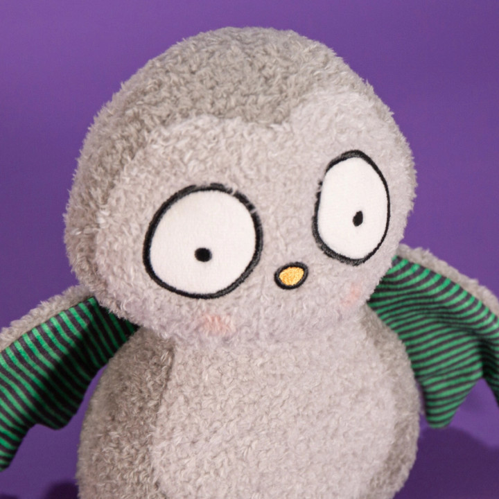 This charming owl stuffed animal is crafted with exceptional attention to detail, making it a treasured addition to any collection.