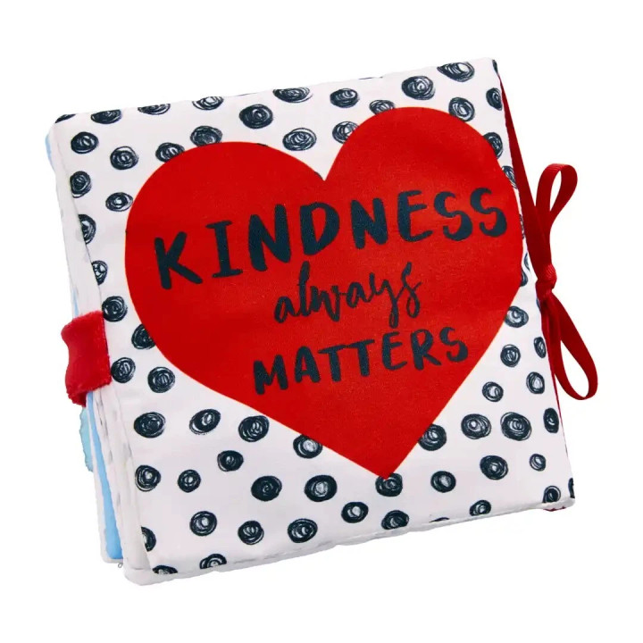 Mud Pie Be Kind Children's Soft Cloth Book