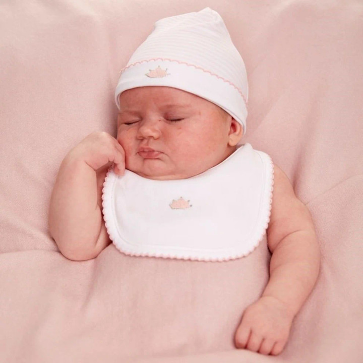 Mud Pie French Knot Infant Cap