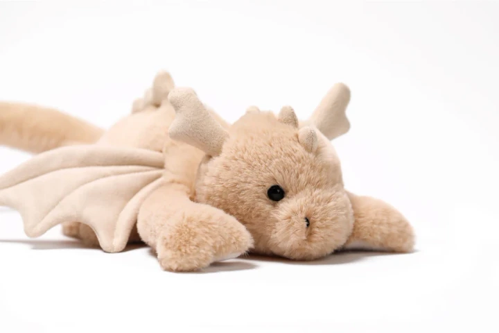 McHugs Naydra Lilac Dragon Weighted Plush Animal 16"