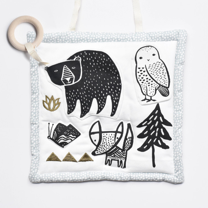 Organic Activity Pad | Woodland | Wee Gallery