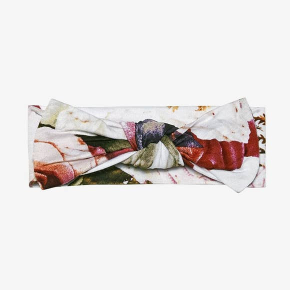 Black Rose Infant Headwrap | Posh Peanut