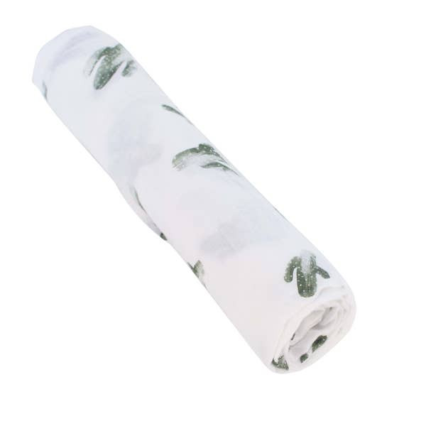 Saguaro Single Oh-So-Soft Muslin Swaddle Blanket | Bebe au Lait