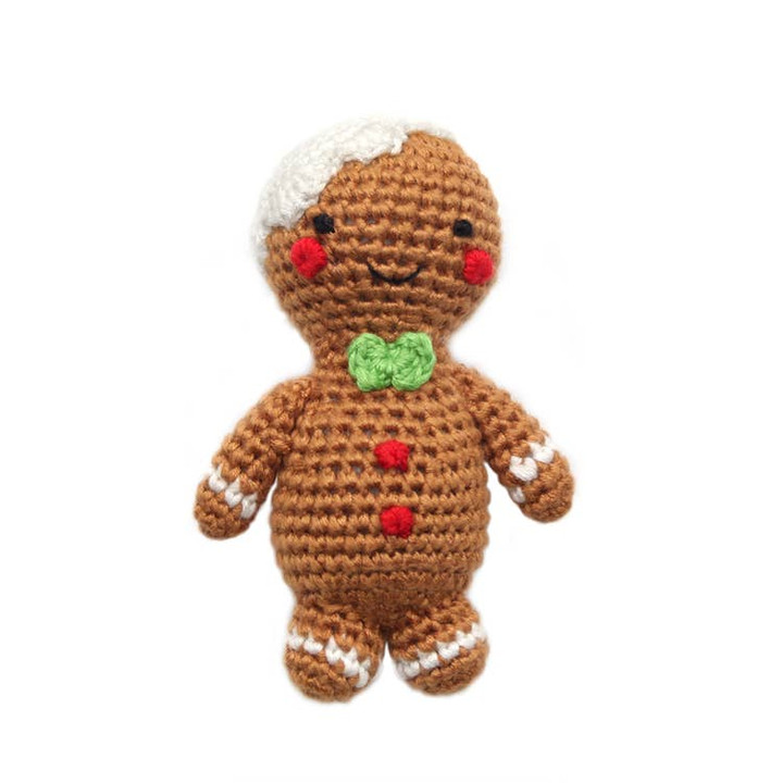 Gingerbread Man Rattle | Cheengoo
