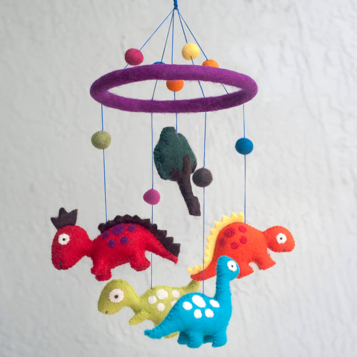 Dinosaur Mobile | The Winding Road