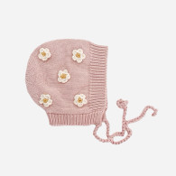 Cotton Flower Bonnet | Blush | The Blueberry Hill