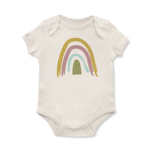 rainbow onesie baby