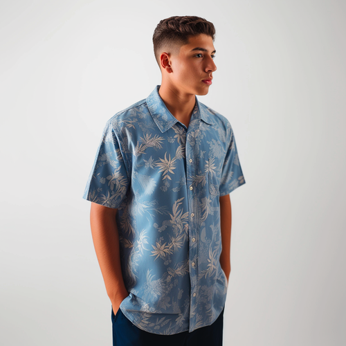Breeze Short-Sleeve Button-Up Shirt
