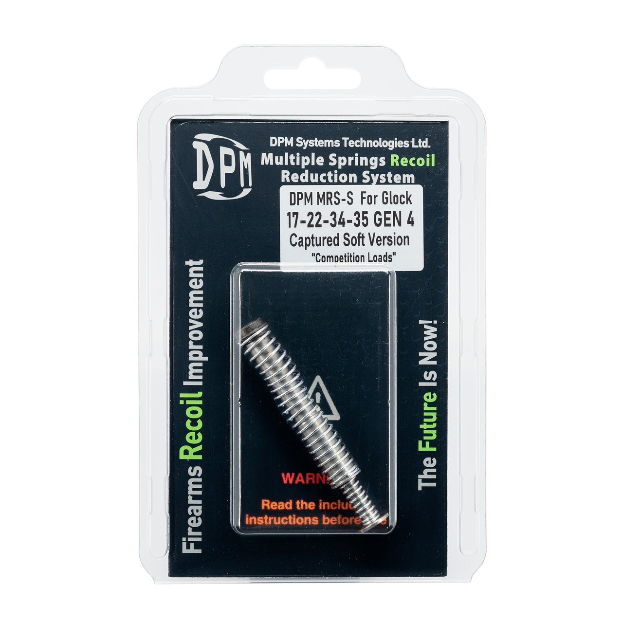 DPM SOFT CAPTURED RECOIL SYSTEM for Gen 4 Glock 17-22-31-34-35-37