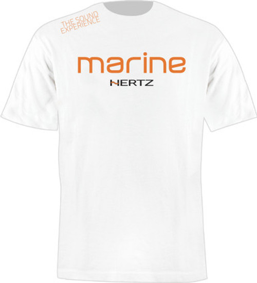 HERTZ MARINE WHITE SHORT SLEEVE  L