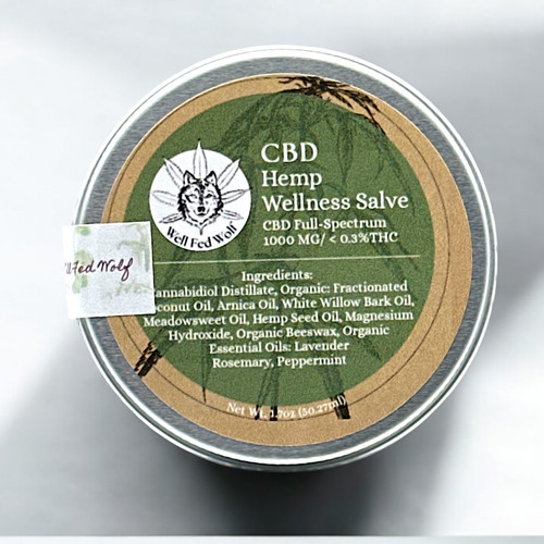 CBD Full Wellness Salve 1000mg