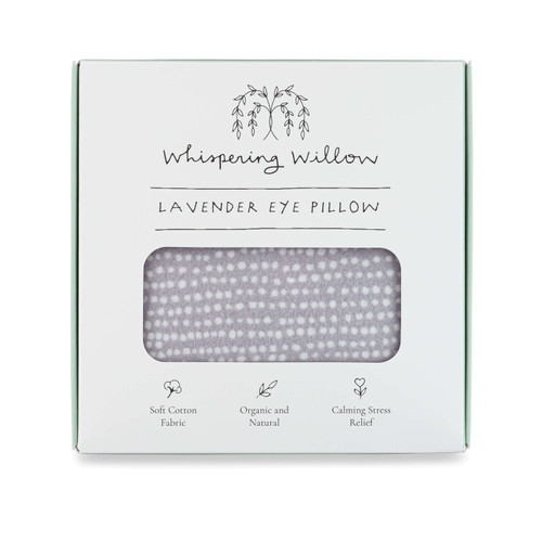 Eye Pillow, Lavender - Tranquil Gray - Boxed