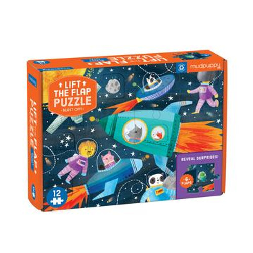 Blast Off Puzzle with Flaps