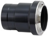 Canon EOS DSLR Camera Adapter with large 1.875" (47.6mm) diameter stainless steel bayonet and 2" nosepiece.  (PFCLEOS)