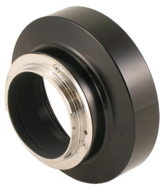 Canon EOS DSLR Camera Adapter with large 1.875" (47.6mm) diameter stainless steel bayonet. For all 3.5" and most 4" Field Flatteners and TCC Telecompressor Correctors  (ADATCCEOS)