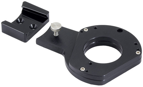 Right-Angle Polar Alignment Scope Adapter for Mach2GTO Mounts (RAPM2), disassembled