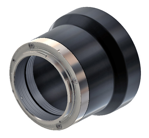 Canon EOS Mirrorless Camera Adapter with large diameter stainless steel “RF” Lens bayonet.  For Stowaway 92FF and 92 TCC (CAN25-RF)