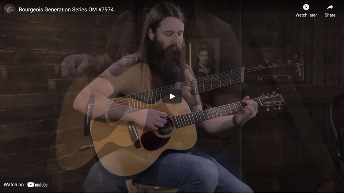 Bourgeois Generation Series Offers Affordable, Top-Quality Acoustic