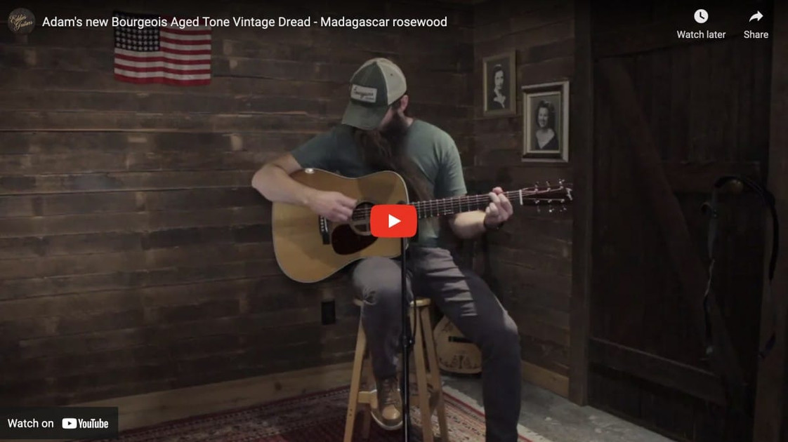 Bourgeois Aged Tone Guitars: Creating A Vintage Sound In Modern Acoustics