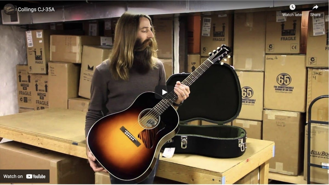Hot & Heavy: A Collings CJ35 Acoustic Guitar Review