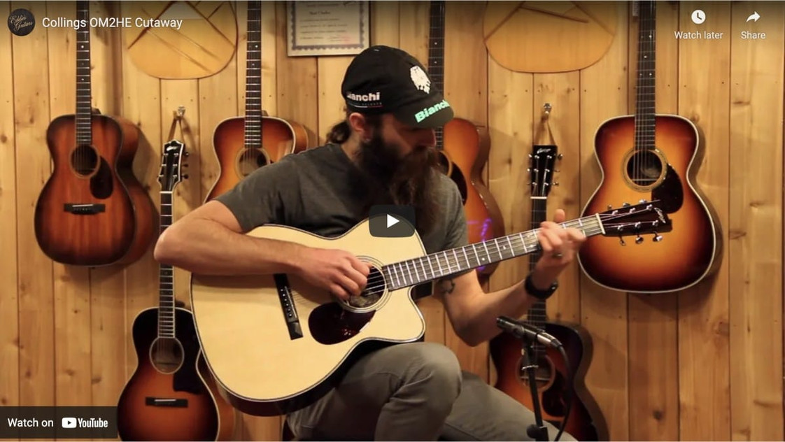 A Clear Voice: Collings OM2HE Cutaway Acoustic Guitar Review
