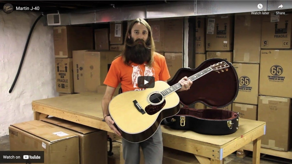 The Quest for Volume: Martin J40 Acoustic Guitar Review