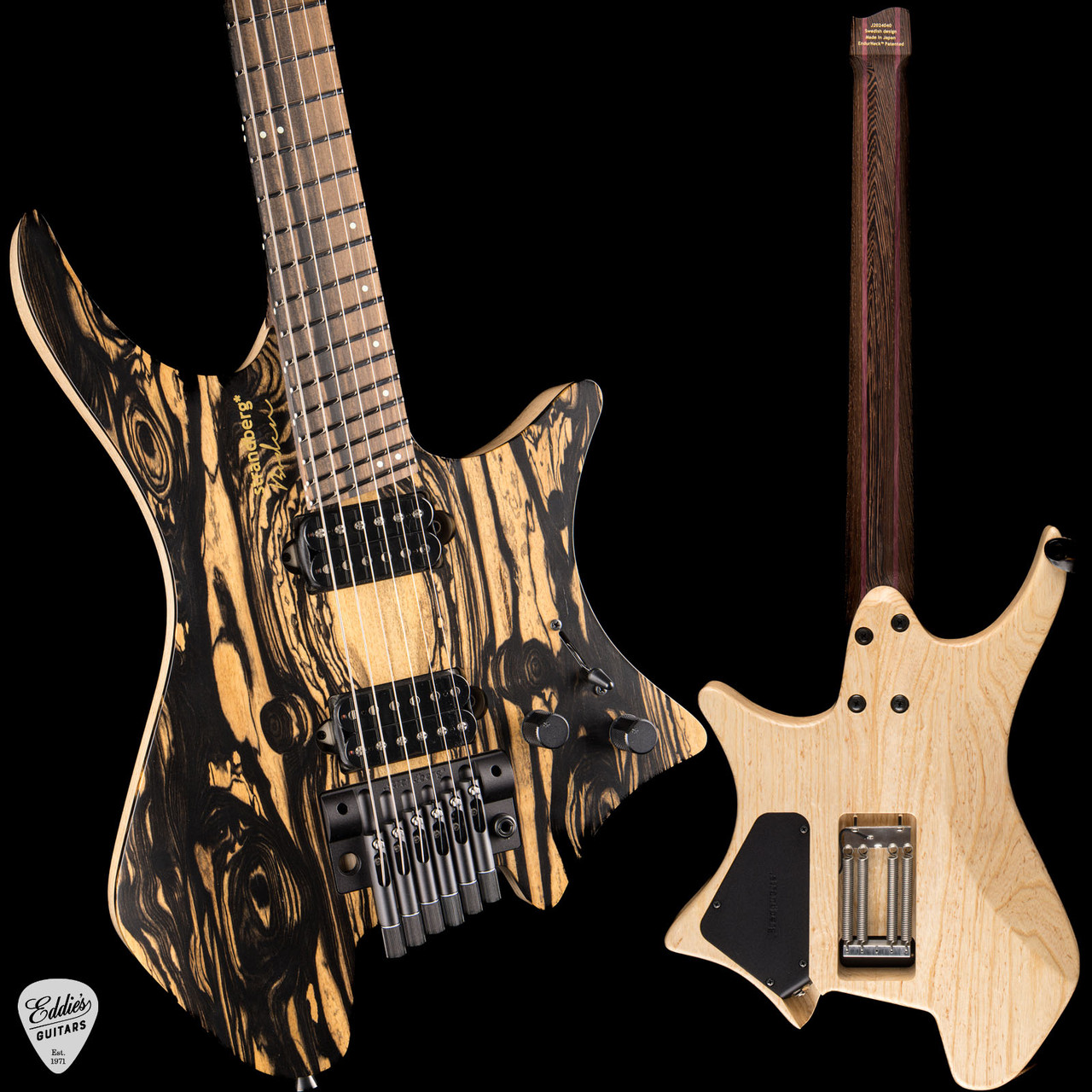 Strandberg Boden J Artisan 6 - Natural Pale Moon Ebony - Eddie's