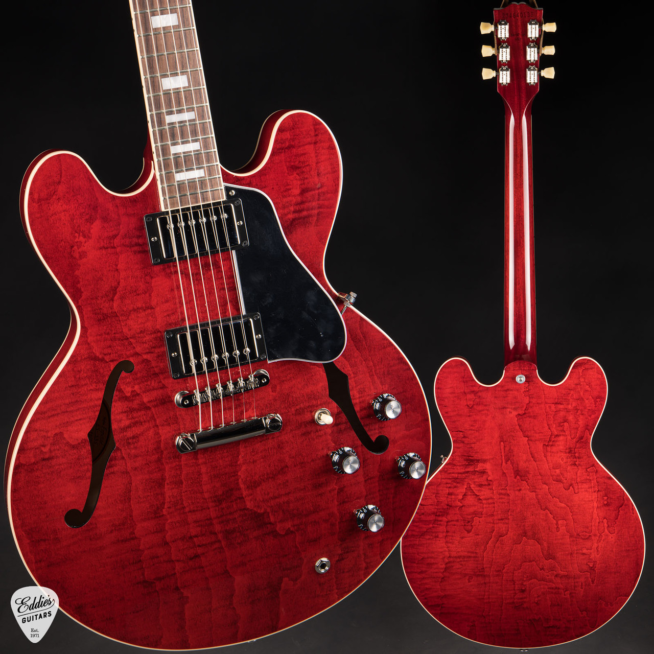 Gibson ES-335 Figured Sixties Cherry 7.13 #234640135 - Eddie's Guitars