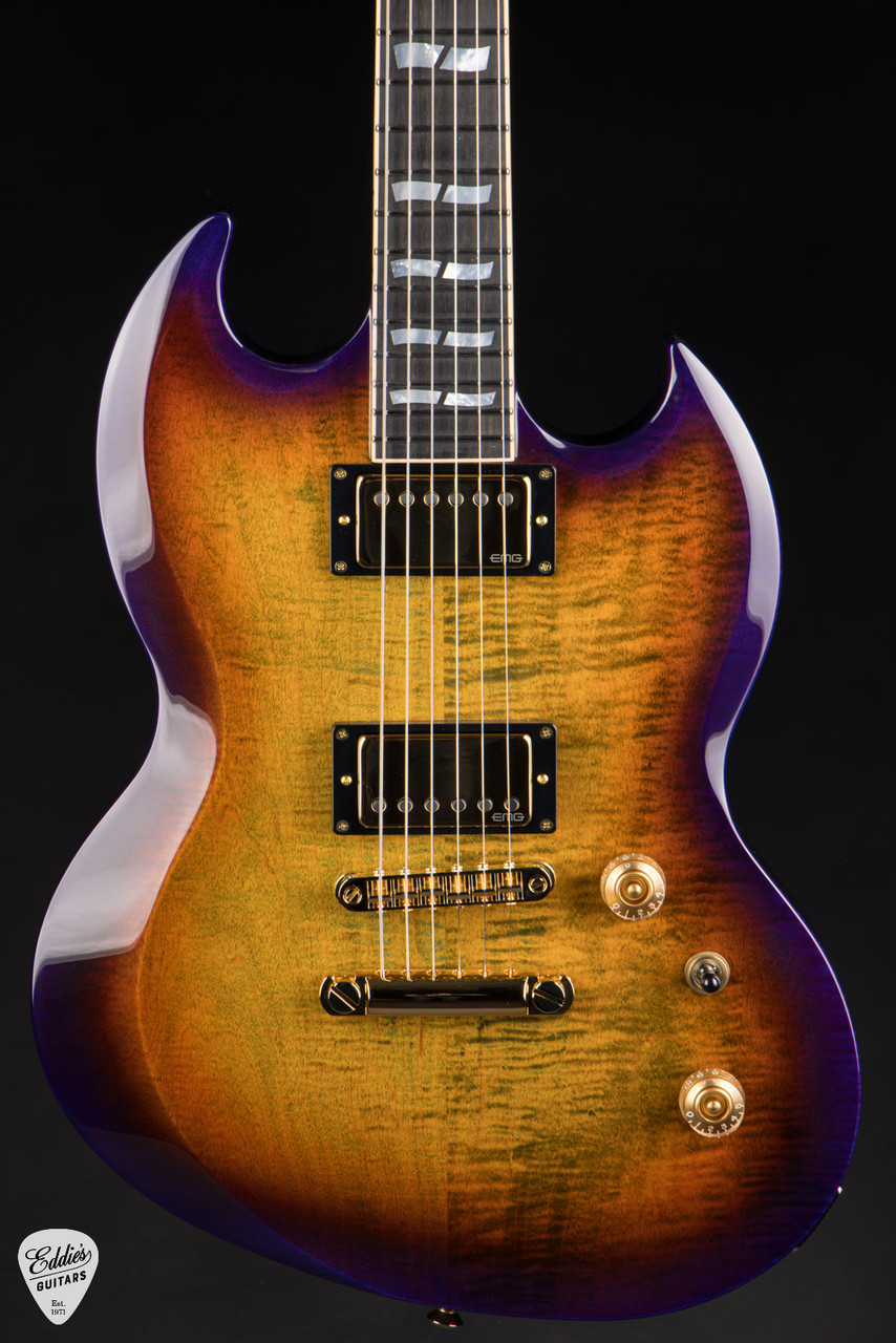 ESP USA Viper FM GH EMG - Lynch Burst - Eddie's Guitars