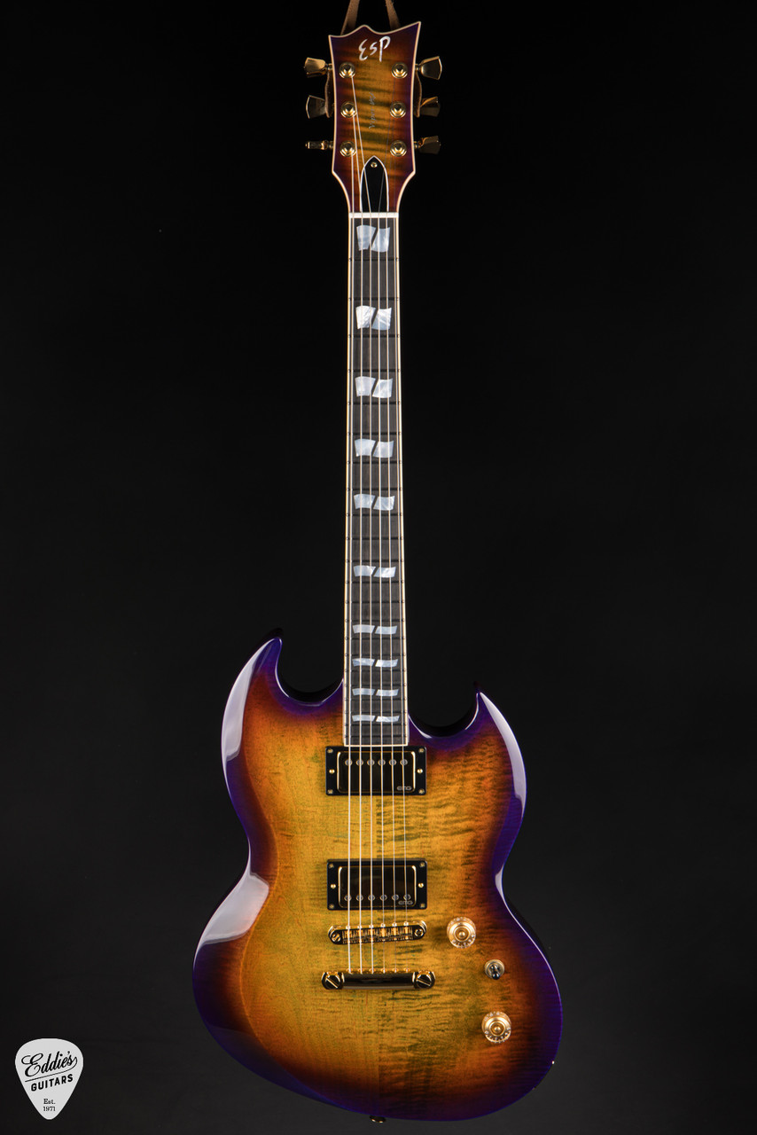 ESP USA Viper FM GH EMG - Lynch Burst - Eddie's Guitars