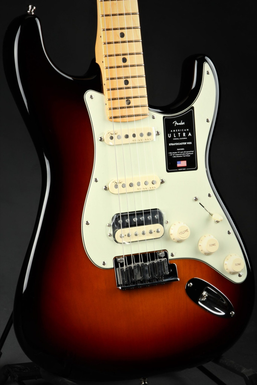 Fender American Ultra Stratocaster HSS - Ultra Burst/B Stock