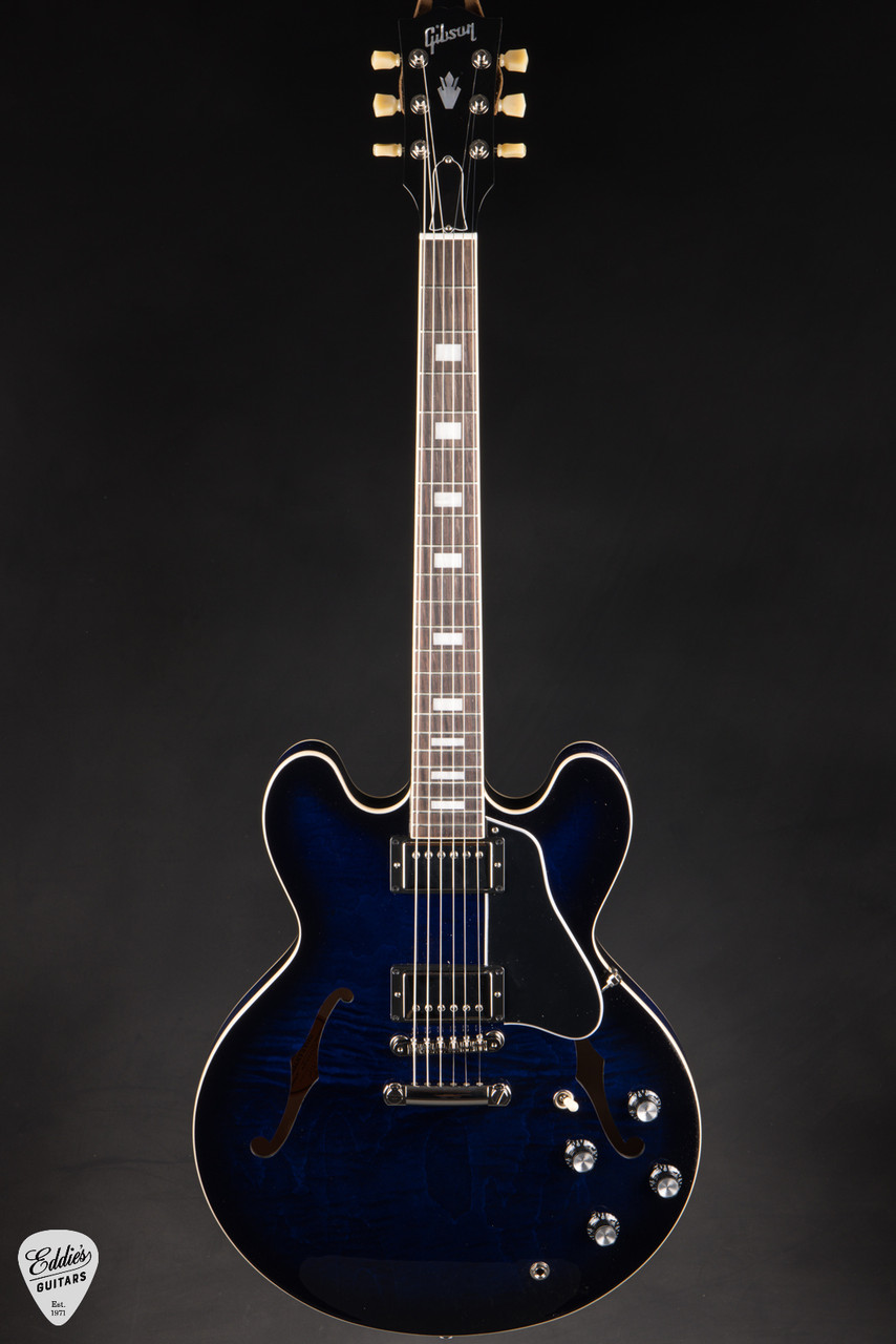 2024 - Gibson ES-335 Figured Custom Color Deep Ocean Burst 8.1