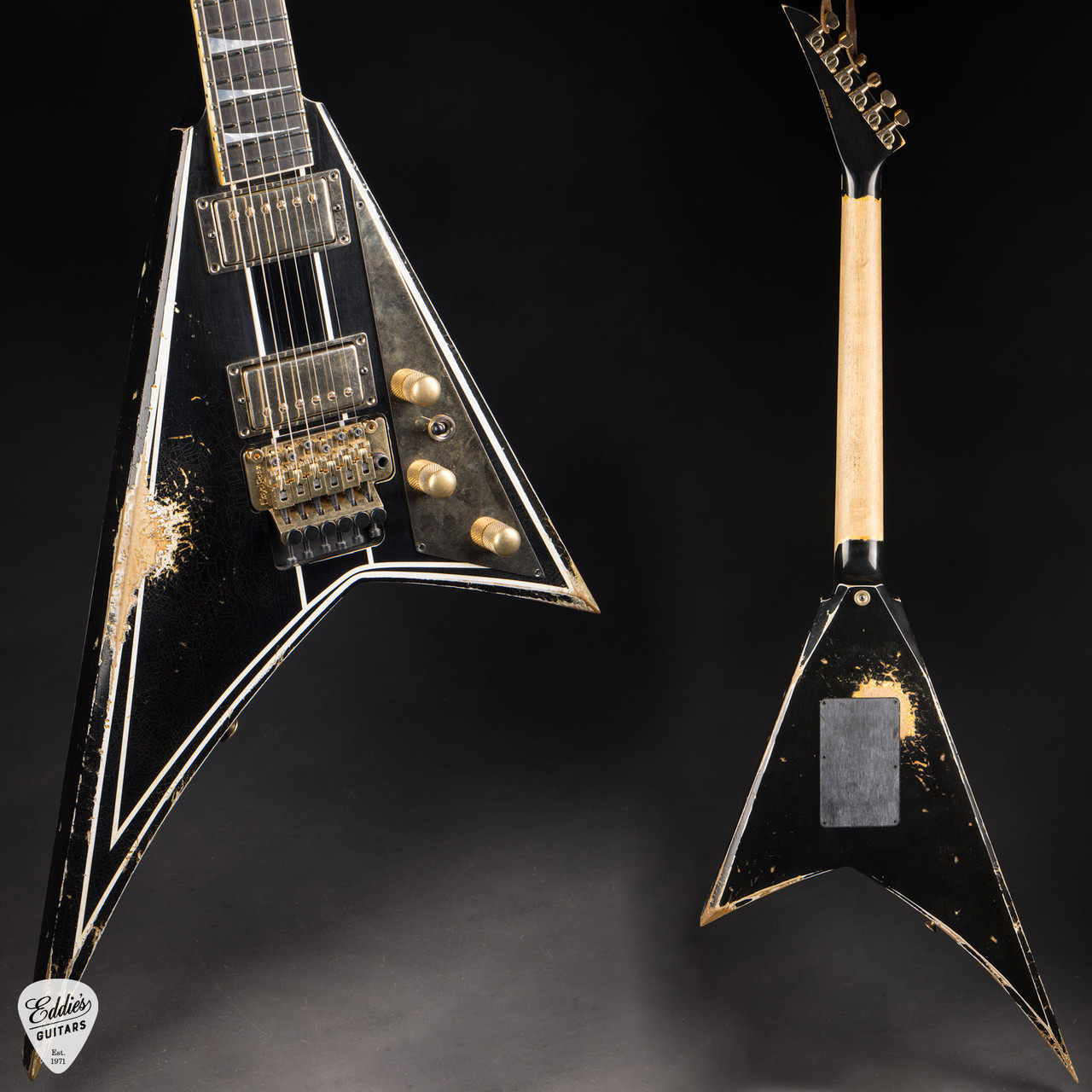 Jackson USA Custom Shop RR Randy Rhoads Nitro Relic Black with
