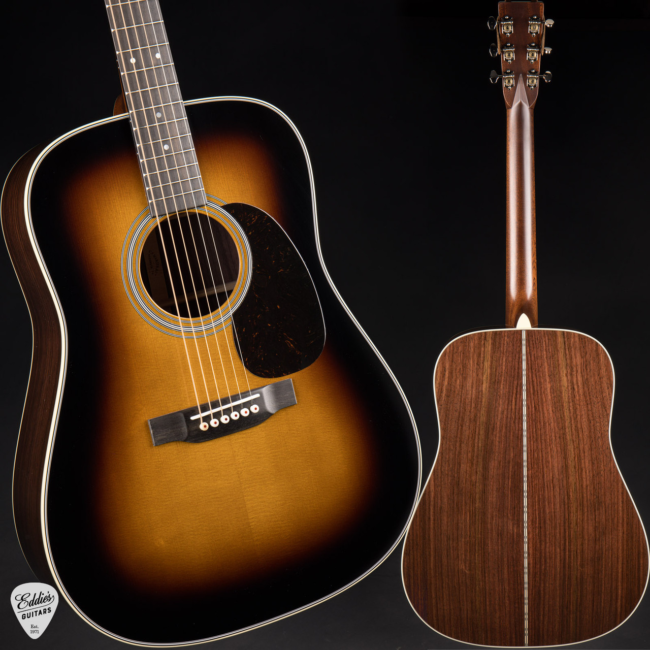 Martin D-28 Gloss 1935 Sunburst / New For 2025 - Eddie's Guitars