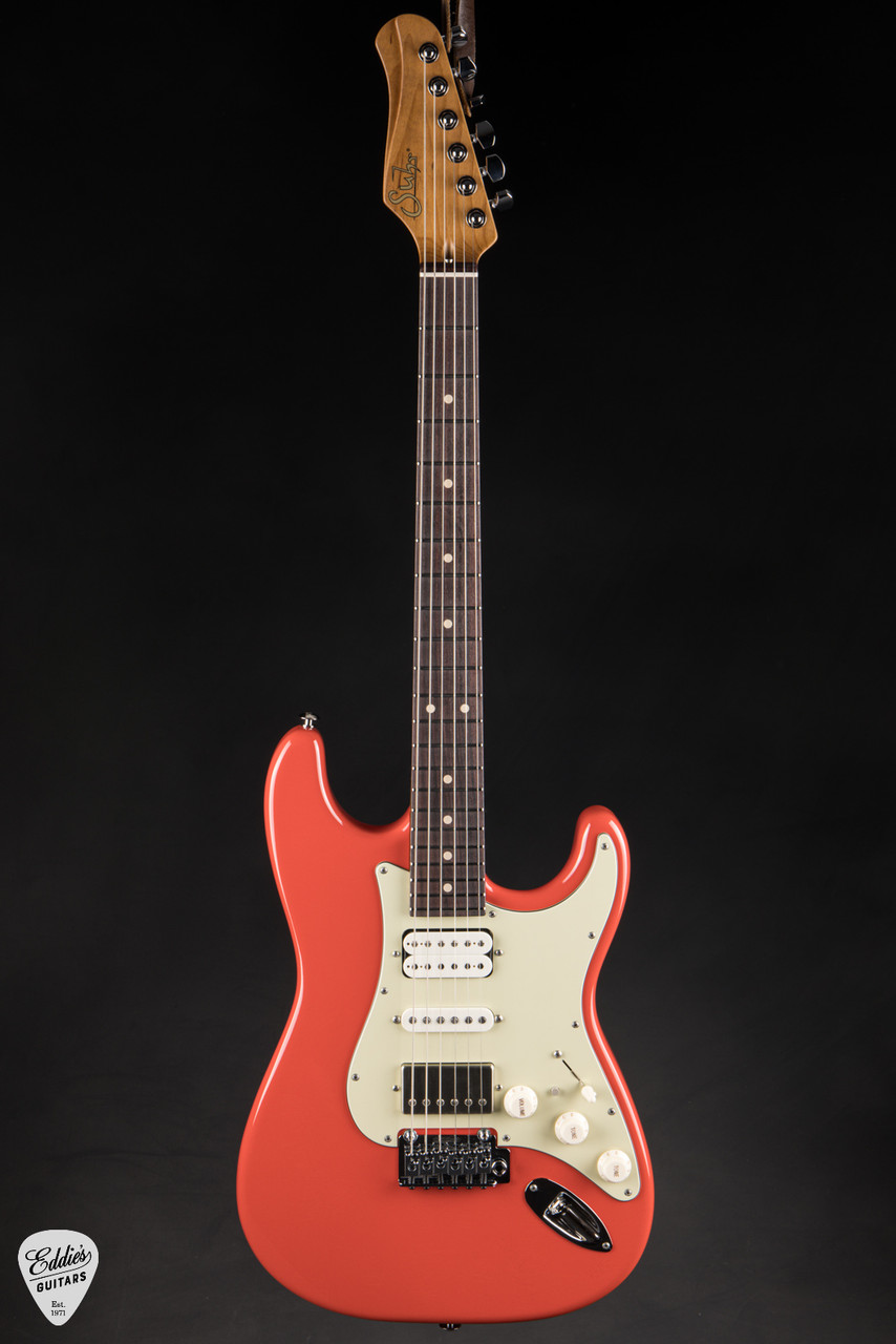 Suhr Classic S Antique Roasted - Fiesta Red - Eddie's Guitars
