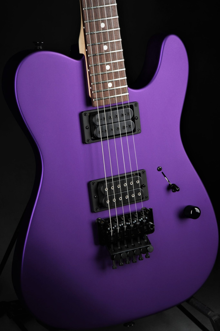 Charvel USA Select San Dimas Style 2 HH FR - Satin Plum - Eddie's