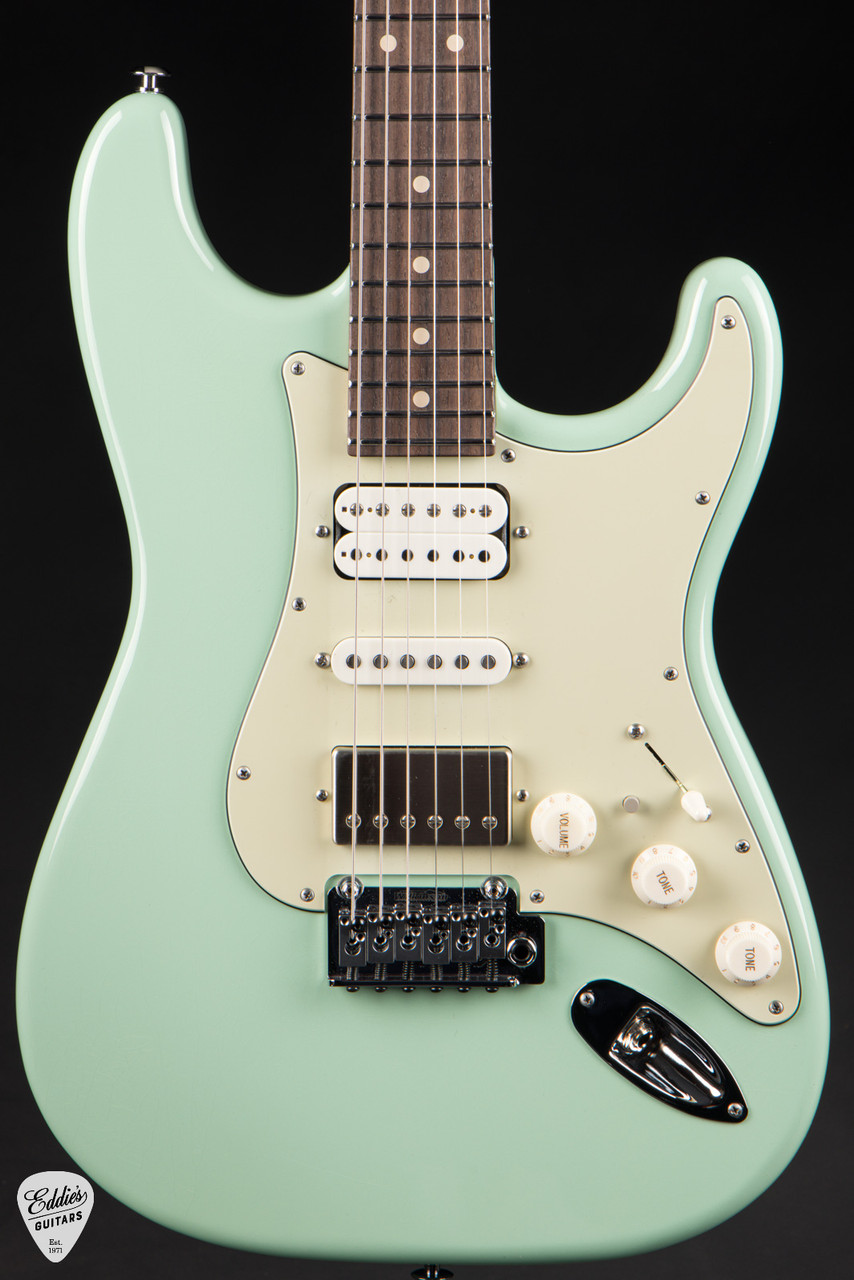 2024 - Suhr Classic S Antique Roasted - Surf Green - Eddie's Guitars