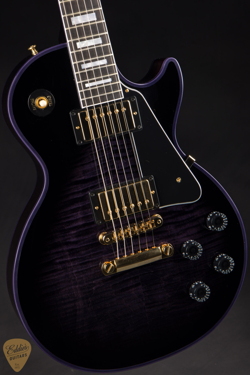Gibson Custom Shop Made 2 Measure Les Paul Custom Figured Purple
