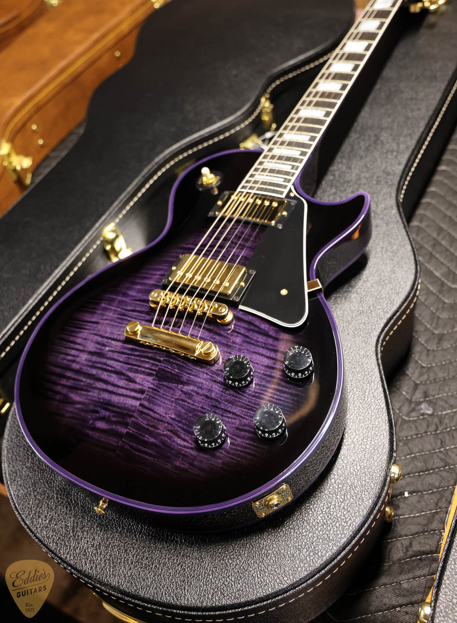 Gibson Custom Shop Made 2 Measure Les Paul Custom Figured Purple