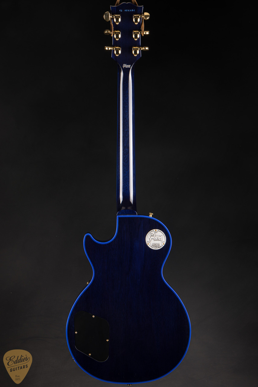Gibson Custom Shop Made 2 Measure Les Paul Custom Figured Blue