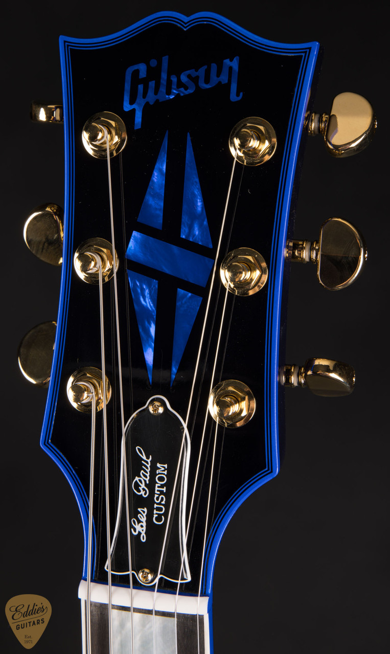 Gibson Custom Shop Made 2 Measure Les Paul Custom Figured Blue