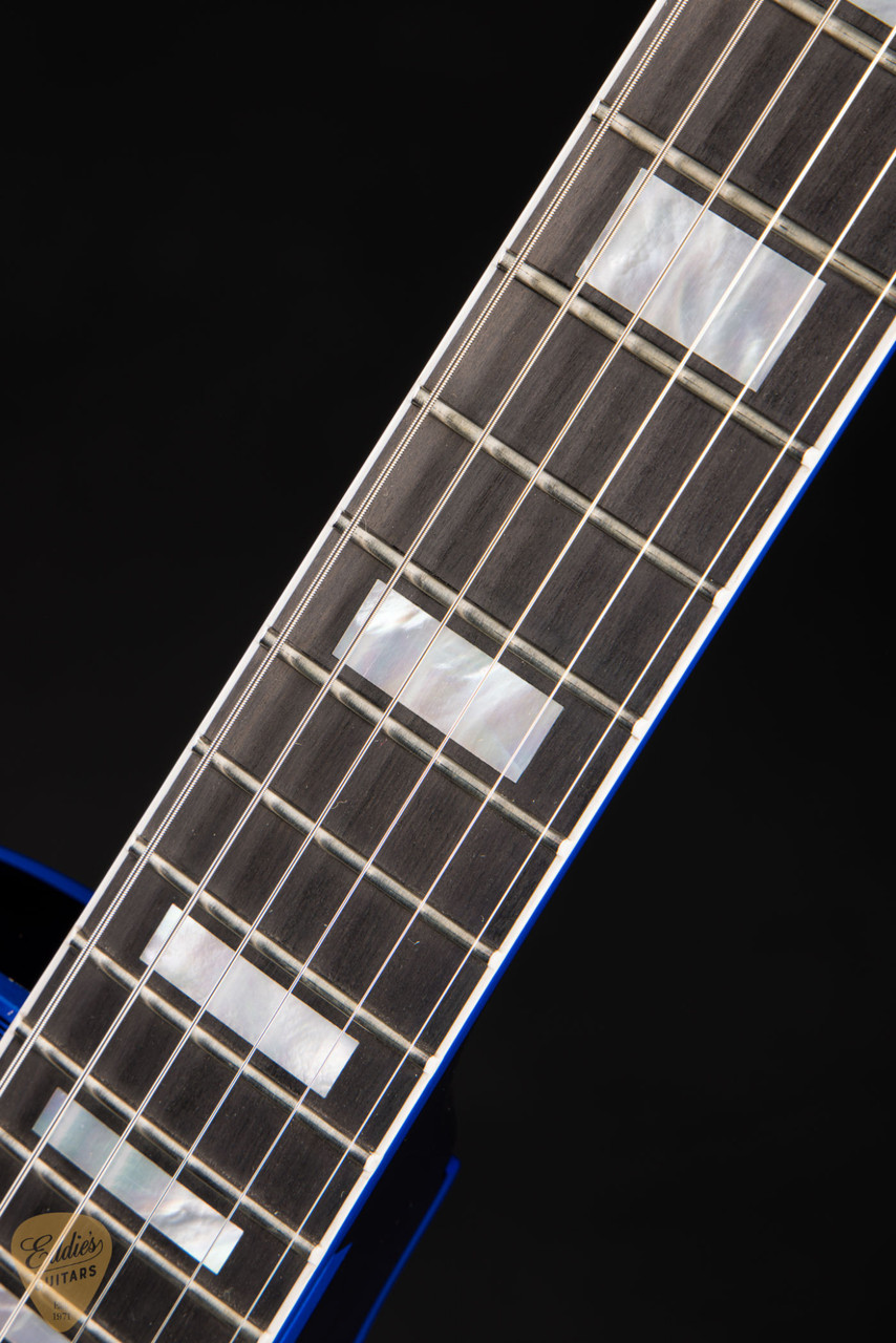 Gibson Custom Shop Made 2 Measure Les Paul Custom Figured Blue