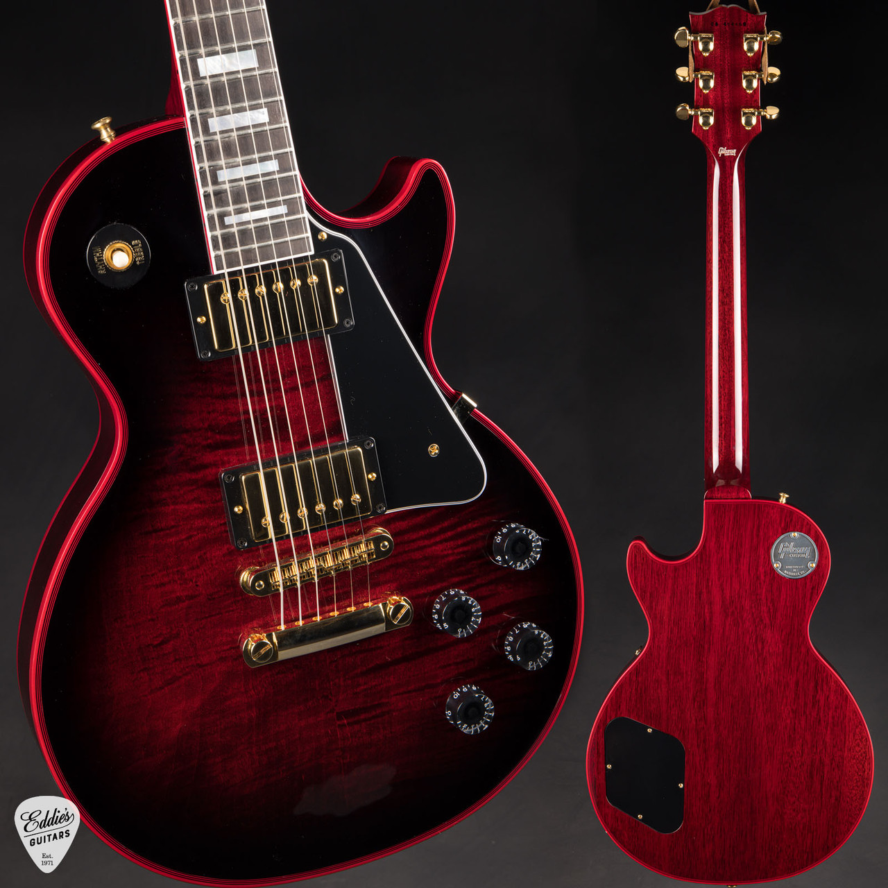 Gibson Custom Shop Made 2 Measure Les Paul Custom Figured Red