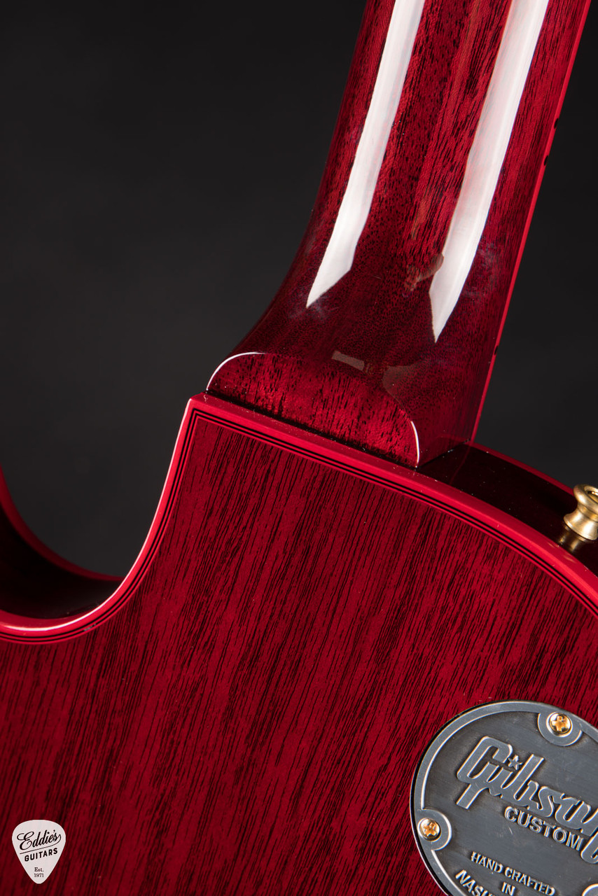 Gibson Custom Shop Made 2 Measure Les Paul Custom Figured Red