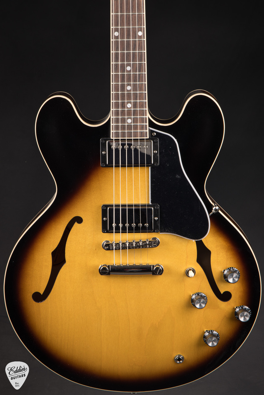 Gibson ES-335 Satin Vintage Burst 8.0 #224340326 - Eddie's Guitars