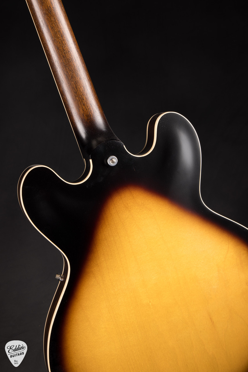 Gibson ES-335 Satin Vintage Burst 8.0 #224340326 - Eddie's Guitars