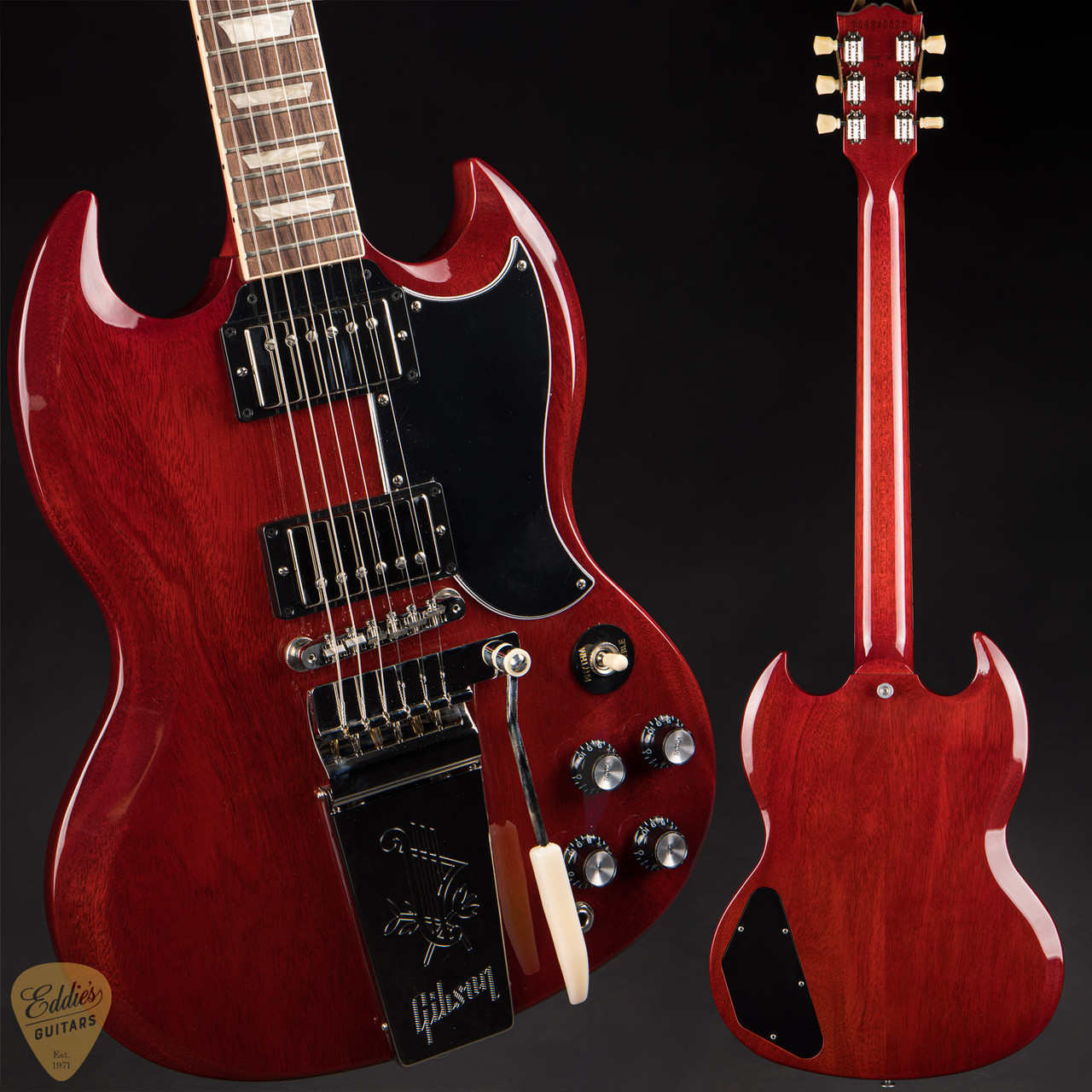2024 - Gibson SG Standard '61 Maestro Vibrola Vintage Cherry 7.5