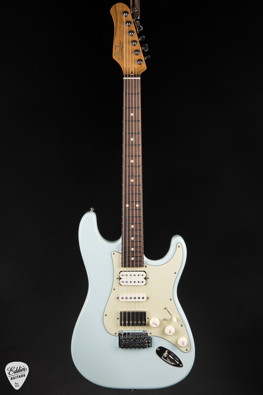 2024 - Suhr Classic S Antique Roasted - Sonic Blue - Eddie's Guitars