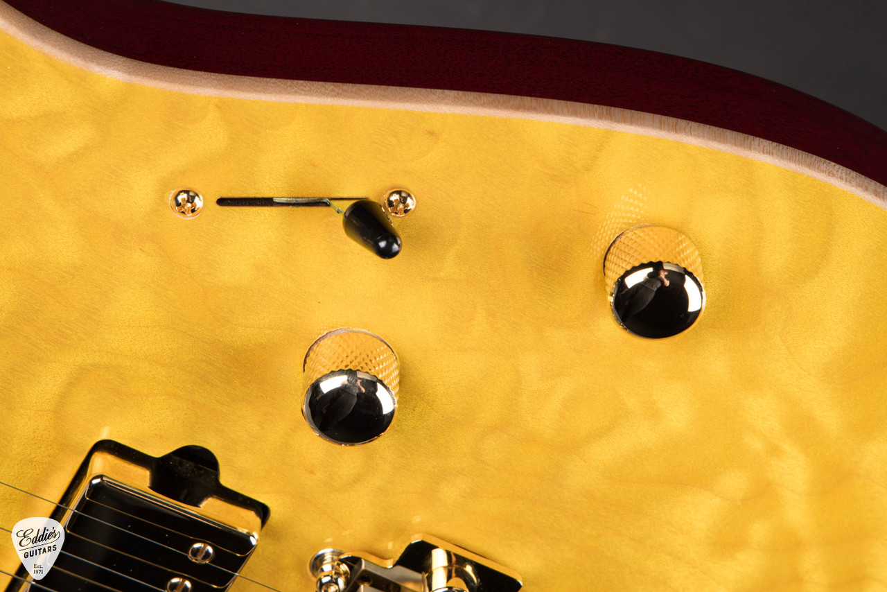 Suhr Standard Carve Top Pau Ferro Neck - Transparent Lemon Yellow